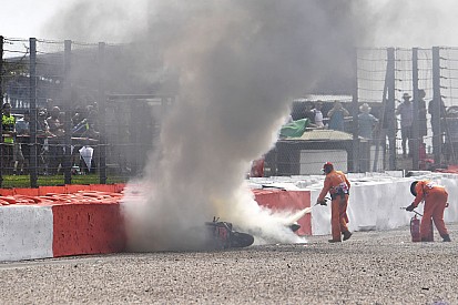 Galería: la terrorífica caída de Quartararo y Dovizioso