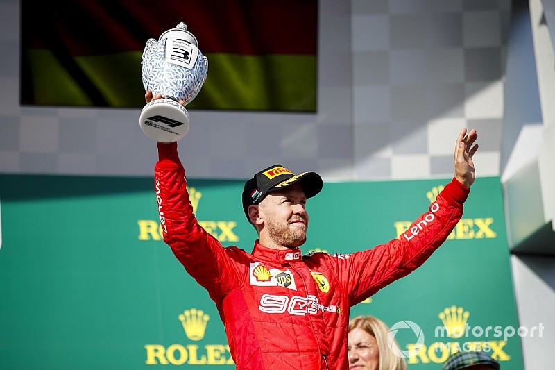 Vettel: "YUP! YUP! YUP"