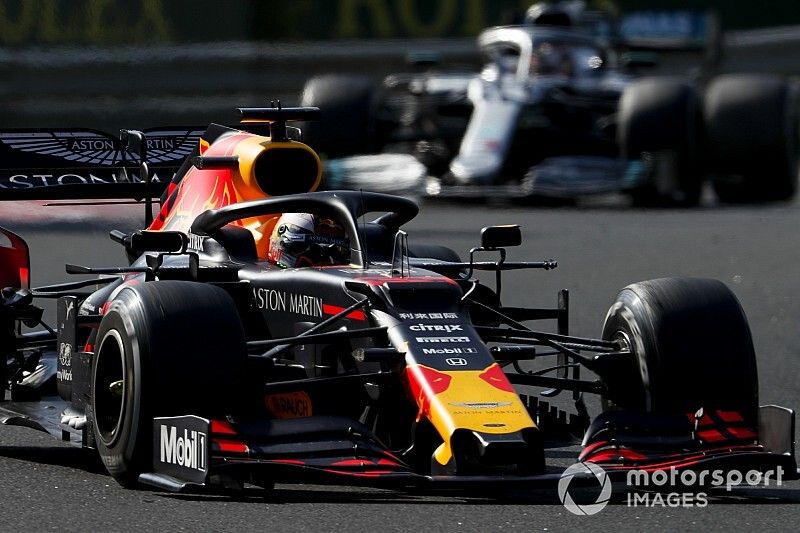 Max Verstappen, Red Bull Racing RB15, Lewis Hamilton, Mercedes AMG F1 W10