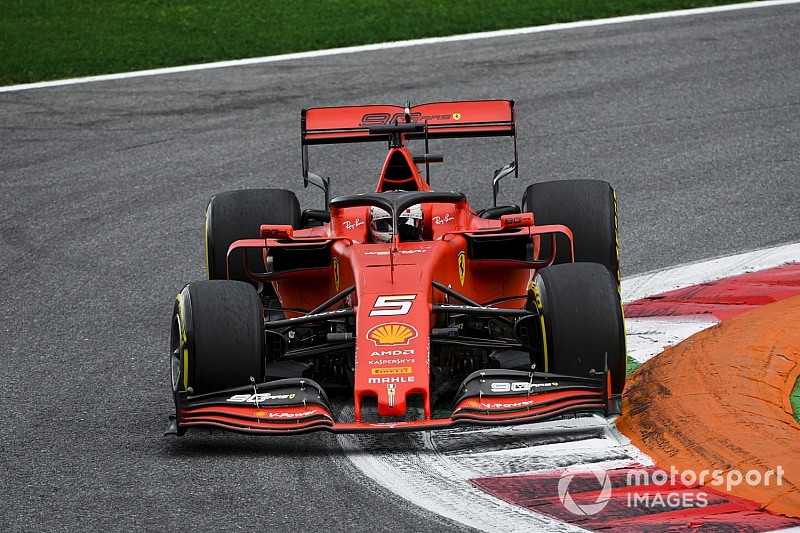 İtalya GP 3. antrenman: Vettel, Verstappen'in önünde lider