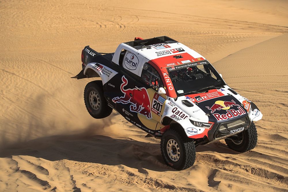 #201 Toyota Gazoo Racing Toyota: Nasser Al-Attiya, Matthieu Baumel