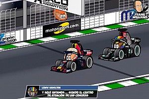 Vídeo: el resumen del caótico GP de Arabia Saudí, por Minidrivers