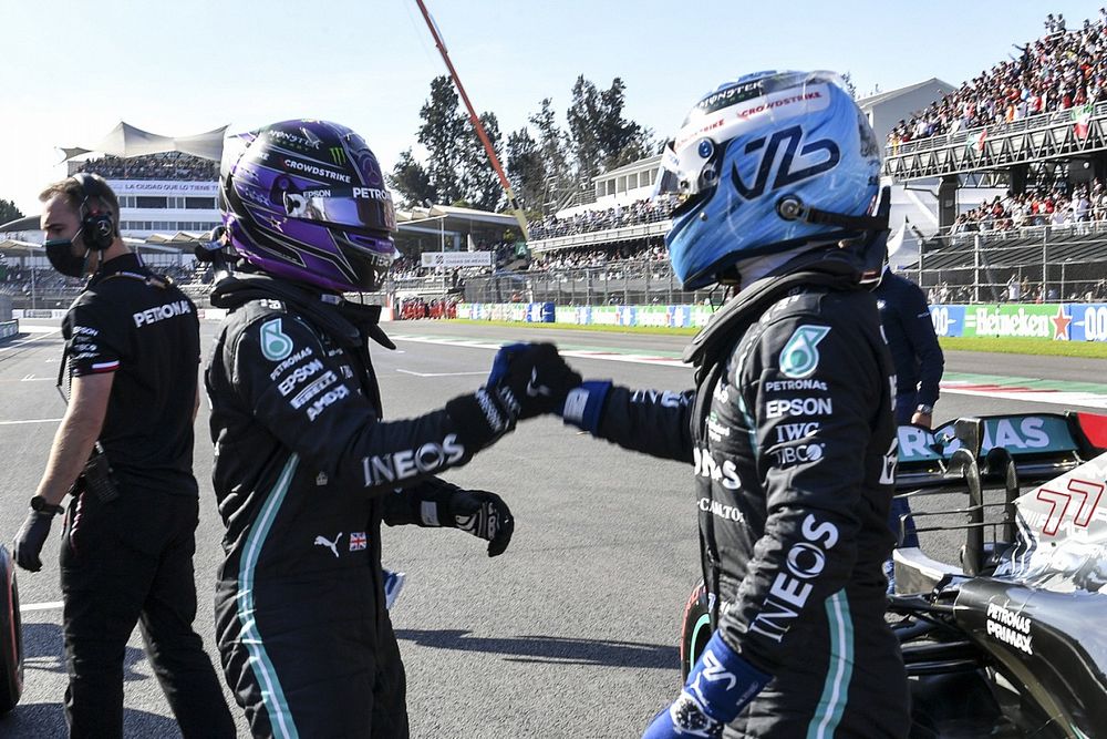 F1 2021: así queda el duelo entre compañeros en clasificación