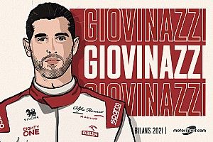 Bilan 2021 - Antonio Giovinazzi, destin électrique