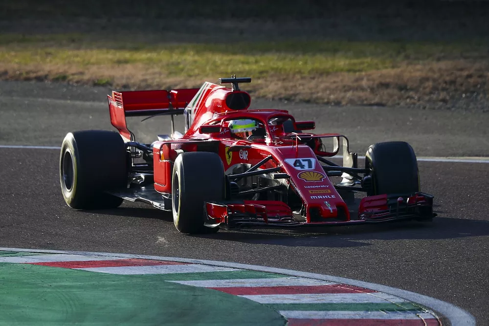 Mick Schumacher, Ferrari SF71H 