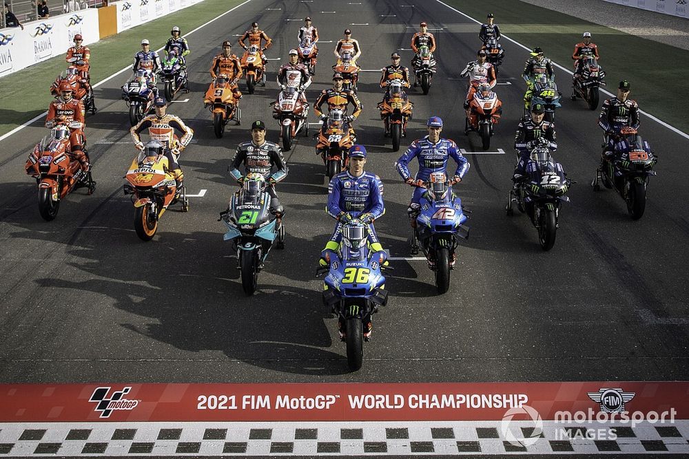 Las fotos del primer día del curso 2021 de MotoGP