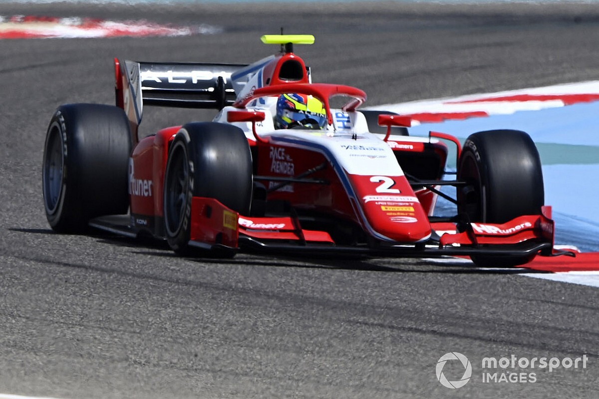 F2: Piastri triunfa en el caos de la segunda carrera en Bahrein