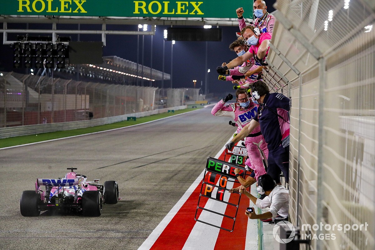 GP Sakhir: Perez realizza il sogno mentre Russell lo infrange