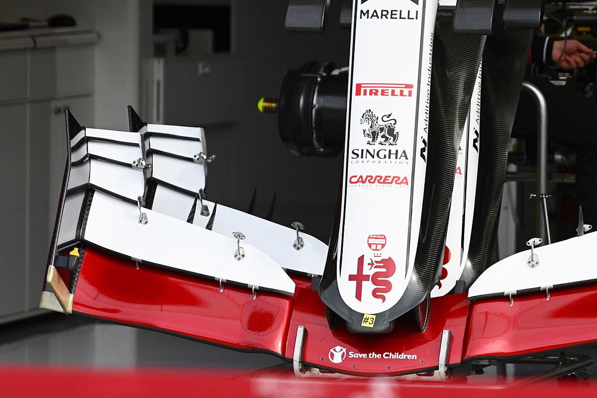 Formel-1-Technik: Detailfotos beim Emilia-Romagna-Grand-Prix 2021 in Imola