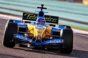 Fernando Alonso: Demorunden im WM-Auto von 2005
