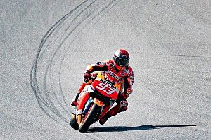 Marc Márquez ya rueda en el Circuit de Barcelona con una moto grande