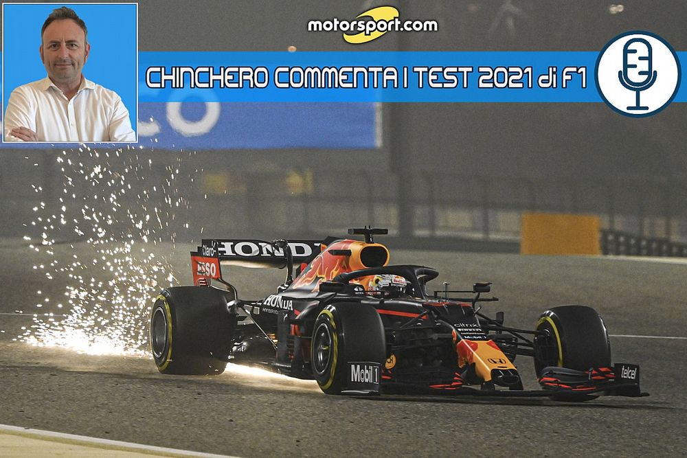 F1, Test Bahrain 2021, Giorno 1: l'analisi podcast di Chinchero
