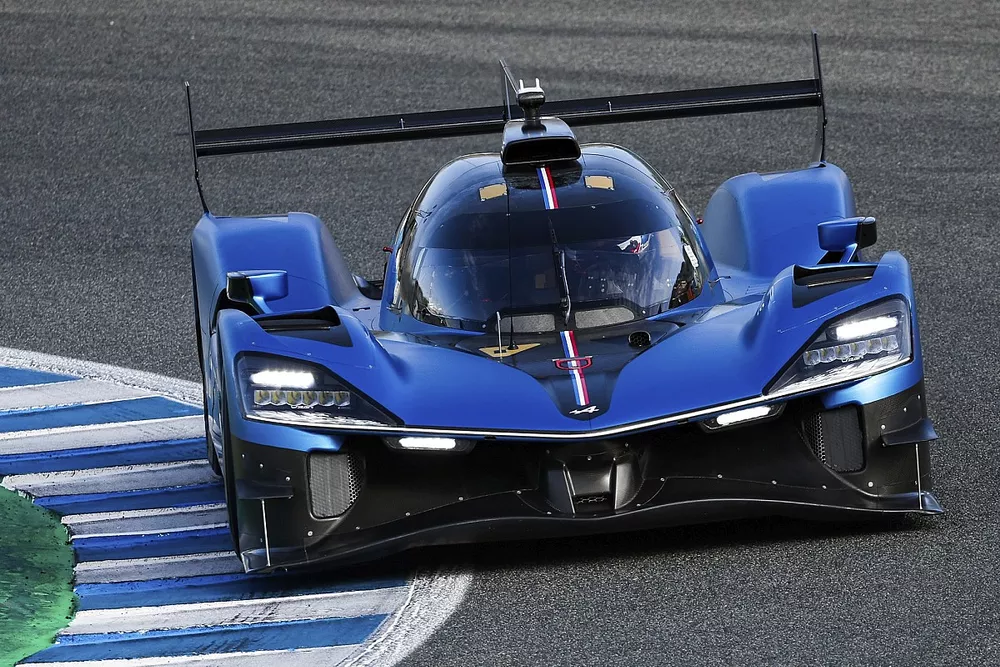 Alpine A424 Jerez testing