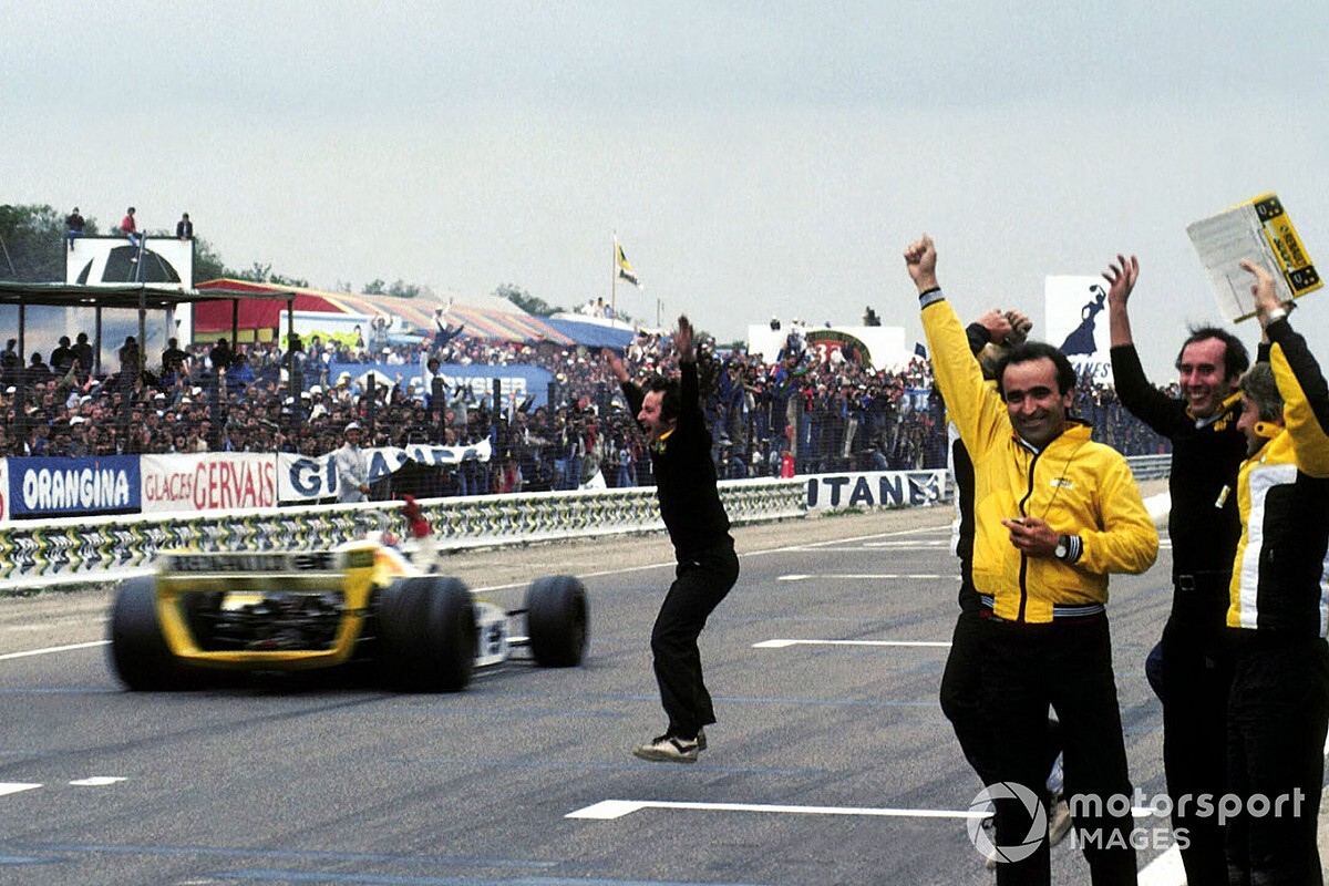 A Renault első F1-es győztes autója: több mint lenyűgöző - 40 év