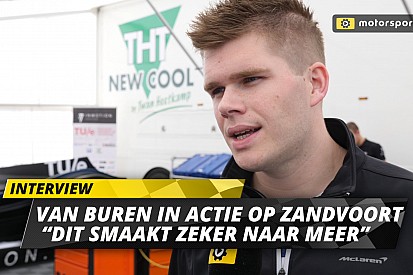 Van Buren in actie op Circuit Zandvoort: "Smaakt zeker naar meer"