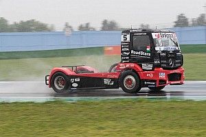 FIA ETRC, Q2: la Pole sotto al diluvio va al truck Mercedes di Kiss