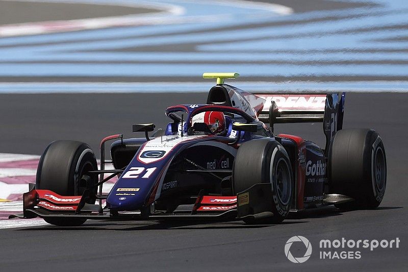 Boschung auf dem Hungaroring mit Trident zurück in der F2