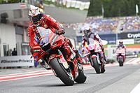 Положение в общем зачете MotoGP после Гран При Австрии