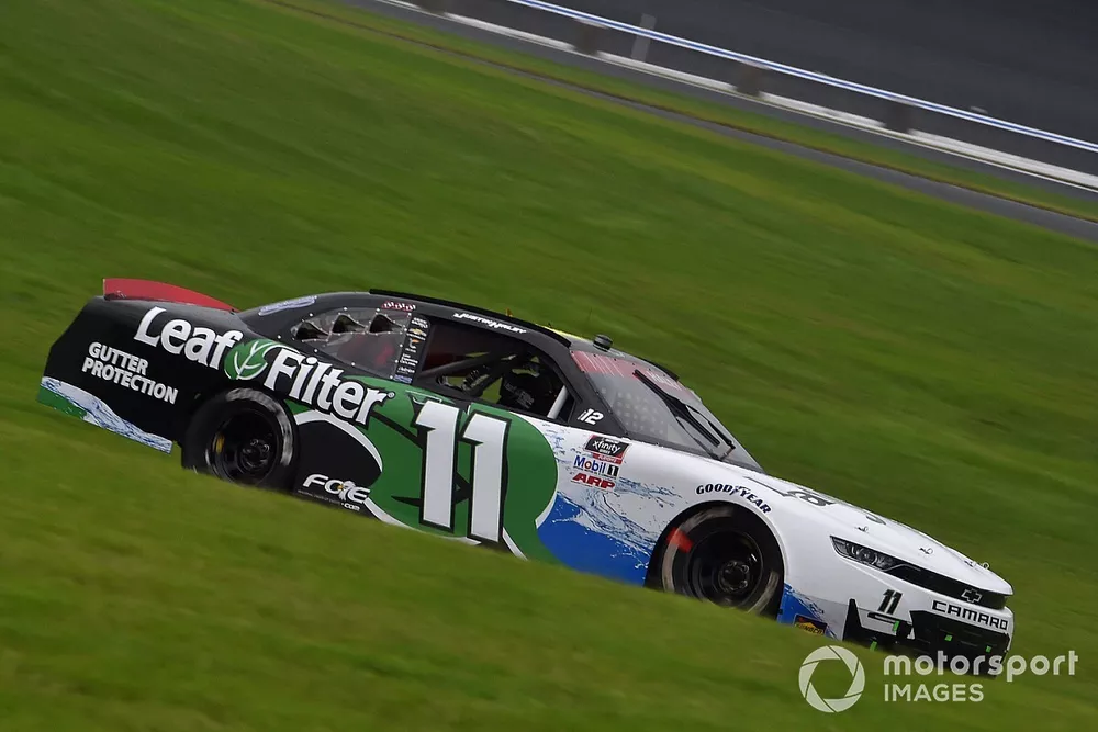 Justin Haley, Kaulig Racing, Chevrolet Camaro LeafFilter Gutter Protection