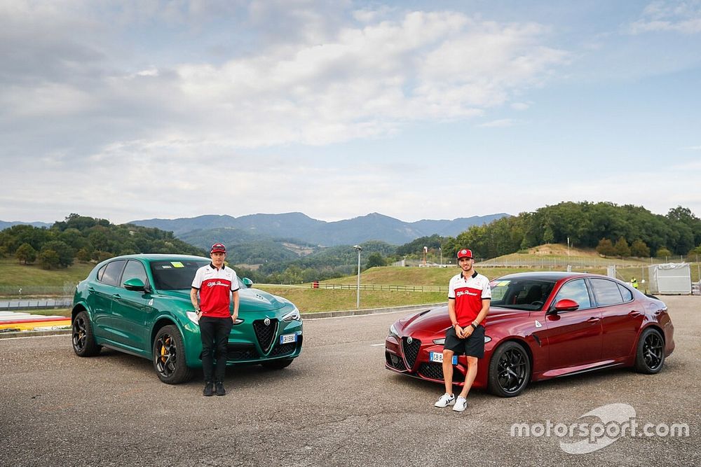 Kimi Raikkonen, Alfa Romeo, Antonio Giovinazzi, Alfa Romeo