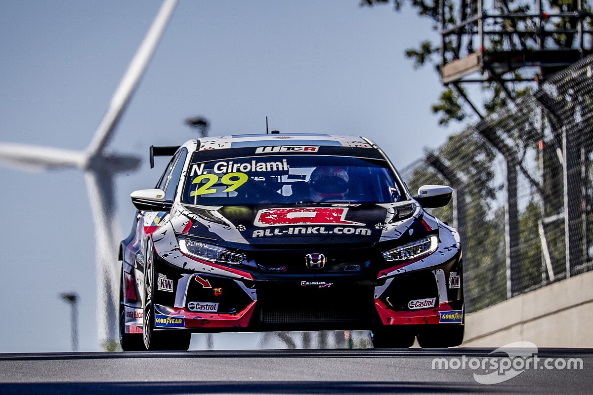 Victoria de Girolami en la Carrera 1 del WTCR en Zolder