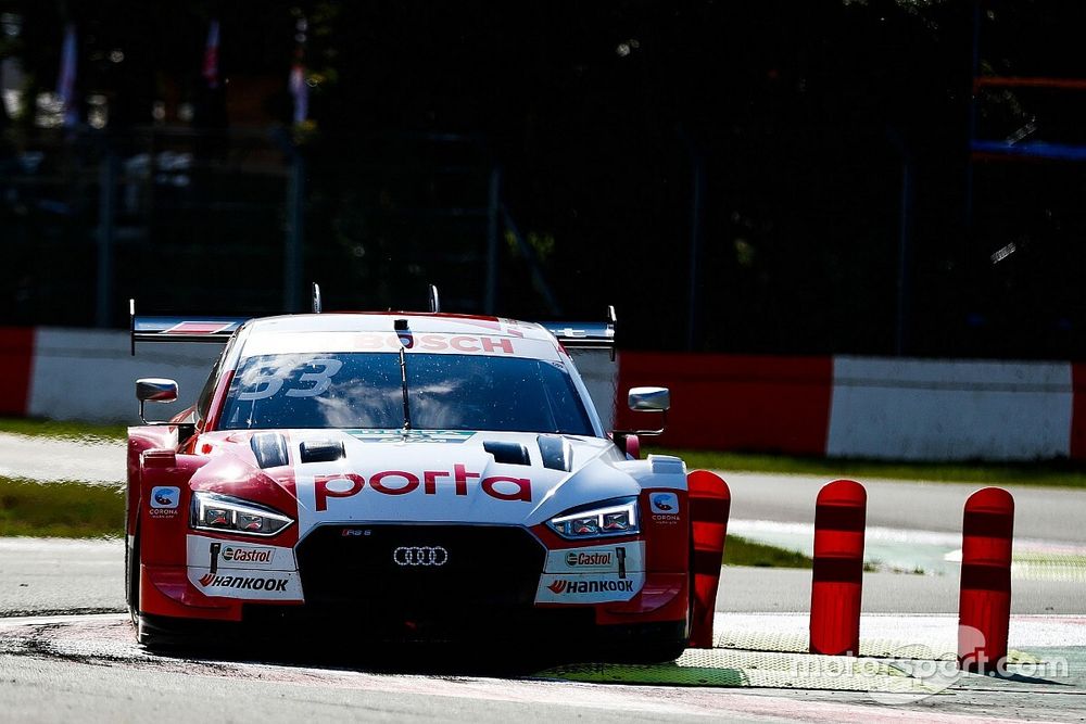 DTM Zolder: Rast pakt pole op natte baan, Frijns derde