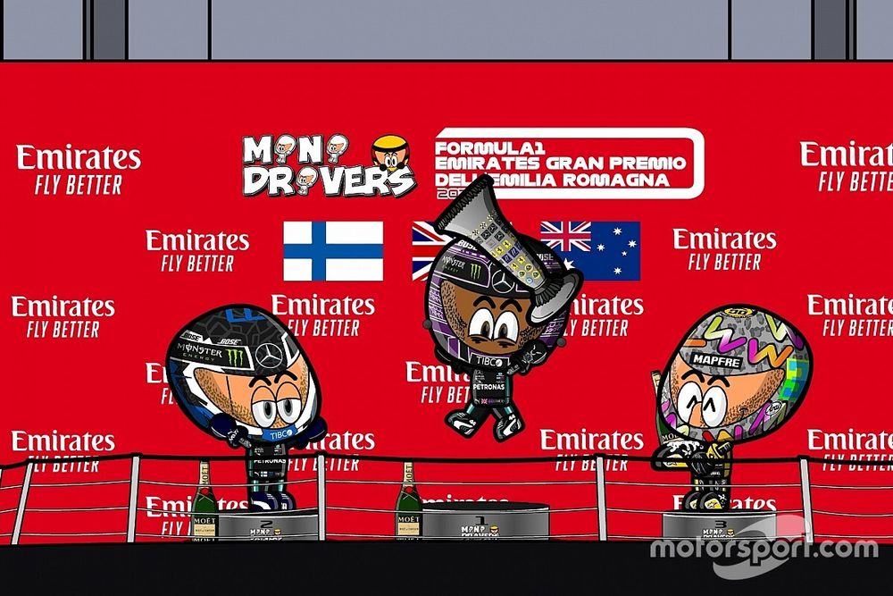 VIDEO: el GP de Emilia Romagna con el humor de los MiniDrivers