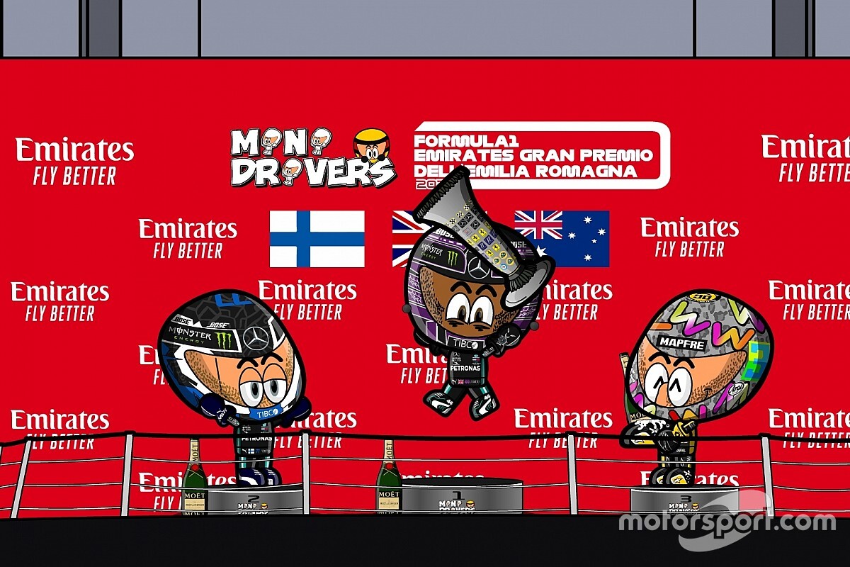 VIDEO: el GP de Emilia Romagna con el humor de los MiniDrivers