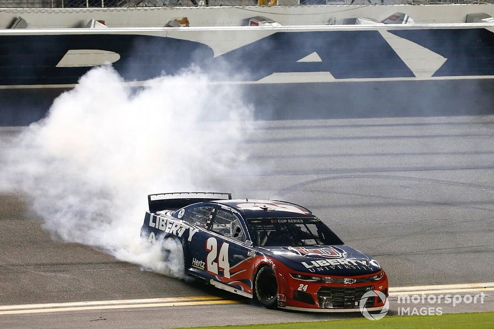 William Byron takes dramatic first Cup win at Daytona