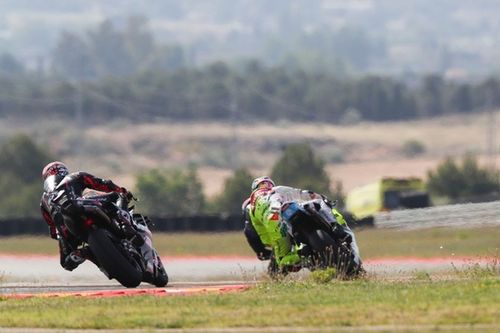 La parrilla de salida del GP de Arag&oacute;n de MotoGP en Motorland