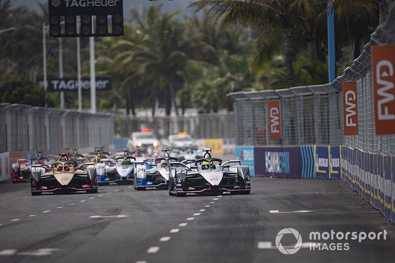 Oliver Rowland, Nissan e.Dams, Nissan IMO1, Jean-Eric Vergne, DS TECHEETAH, DS E-Tense FE19, au départ