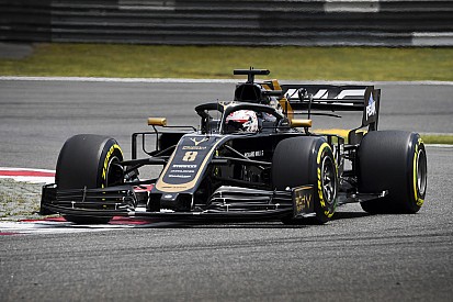 Fotostrecke: Der Schweizer Romain Grosjean beim Grossen Preis von China