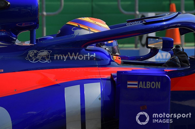 Подход Элбона к работе произвел приятное впечатление на Toro Rosso