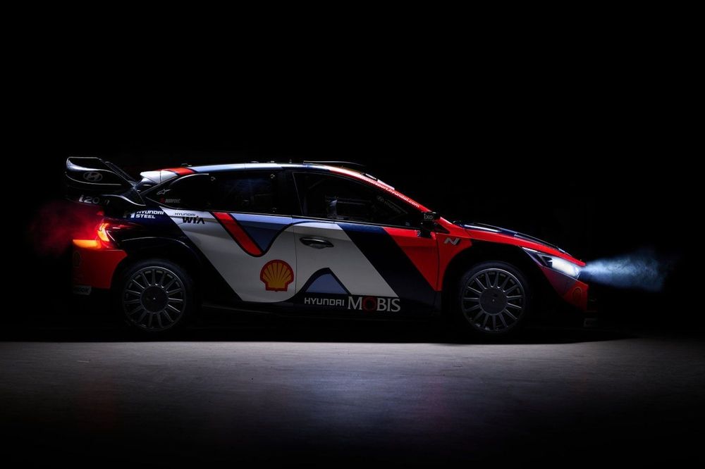 Hyundai World Rally Team livery unveil