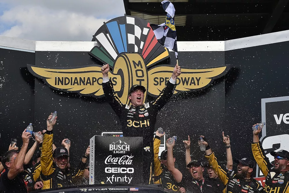 Ganador de la carrera Tyler Reddick, Richard Childress Racing, Chevrolet Camaro