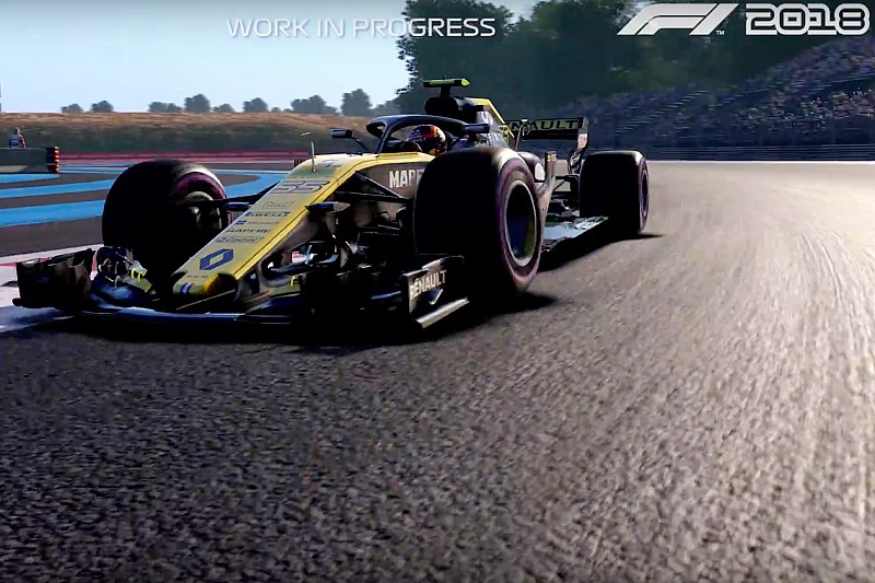 Vídeo: Sainz, Gasly, Ocon y Grosjean descubren Paul Ricard con el videojuego 'F1 2018''