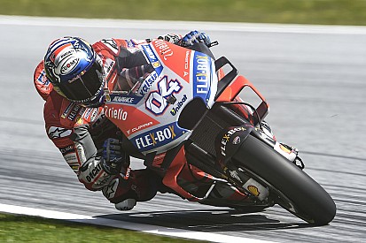 MotoGP Avusturya ısınma turları: En hızlısı Dovizioso, Marquez kaza yaptı