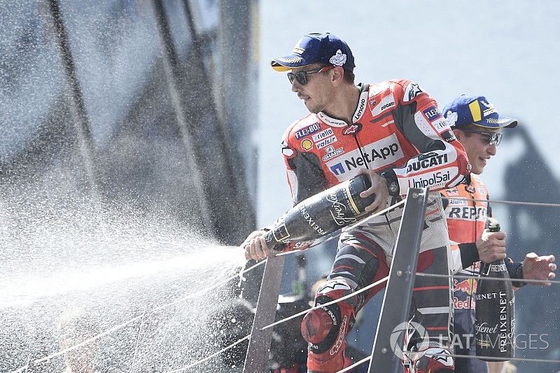 Winner Jorge Lorenzo, Ducati Team