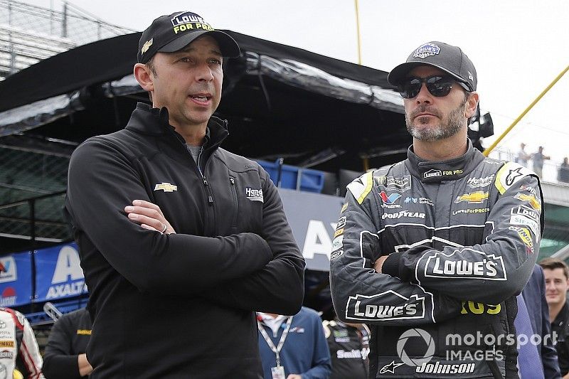 Jimmie Johnson y Chad Knaus se separan
