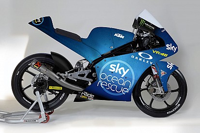 Lo Sky Racing Team VR46 sfoggia la livrea "Sky Ocean Rescue" per le gare di Misano