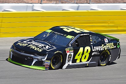 Yes, that was Jimmie Johnson up front in the Vegas playoff opener