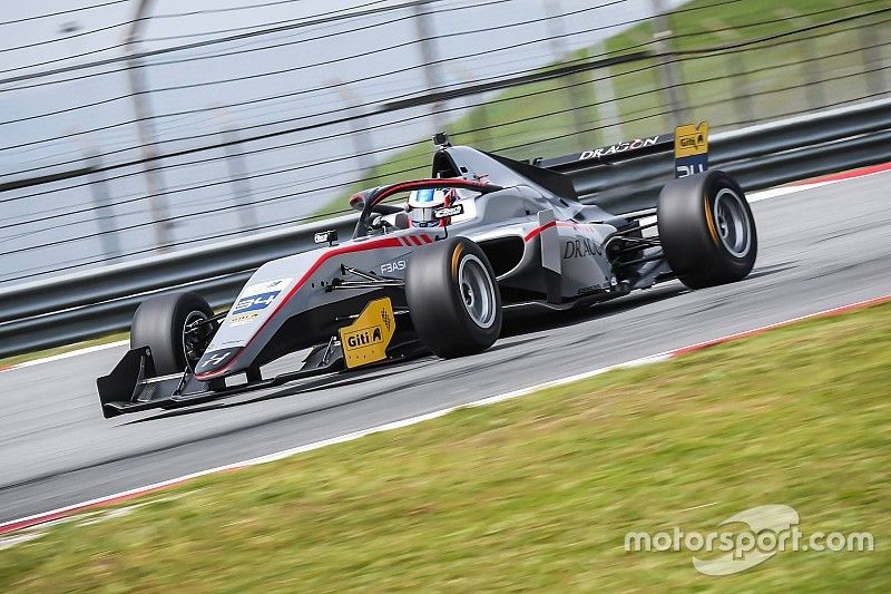Malgré 100% de victoires, Hughes a perdu le titre de F3 Asie