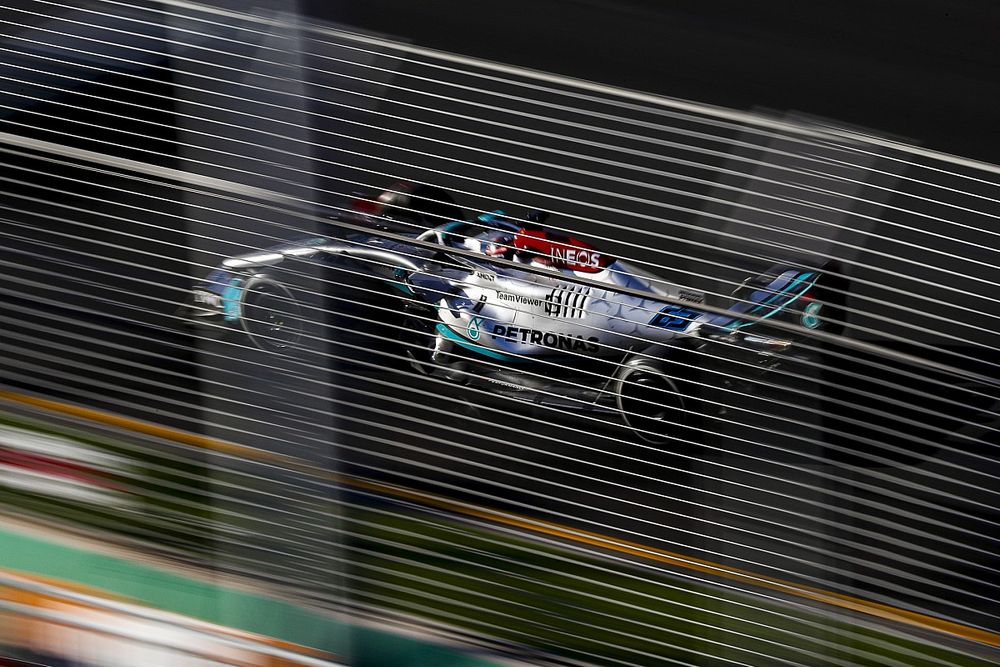 Brundle: Indrukwekkende Russell heeft geen moeite Hamilton bij te benen