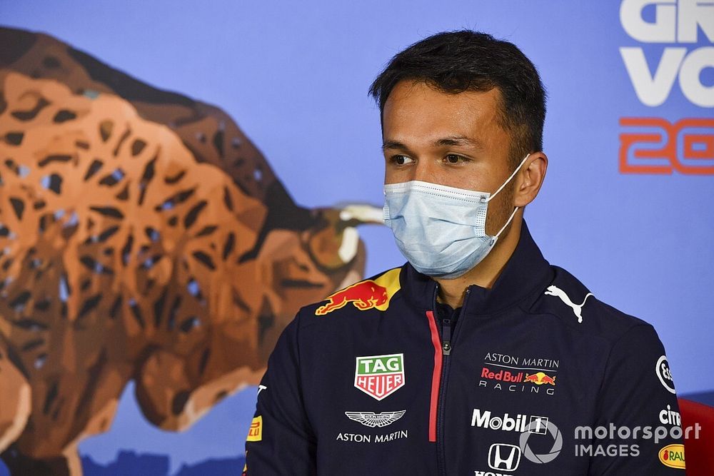 Albon "Piloto del Día" del GP de Austria de F1