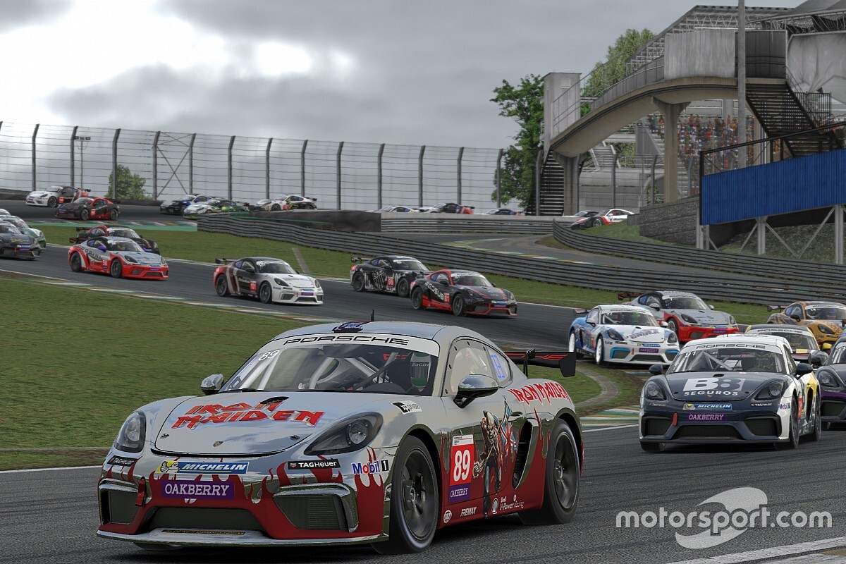 Felipe Iazzetti e Raphael De Leo vencem na abertura do Porsche Esports Sprint Challenge