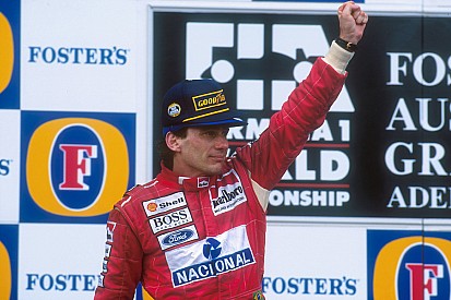 Gallery: Best of Senna's podium celebrations