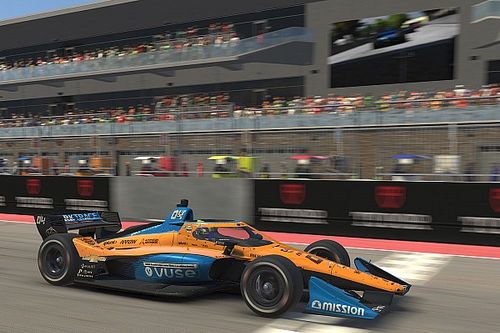 IndyCar: Norris centra pole e vittoria nel GP virtuale di Austin