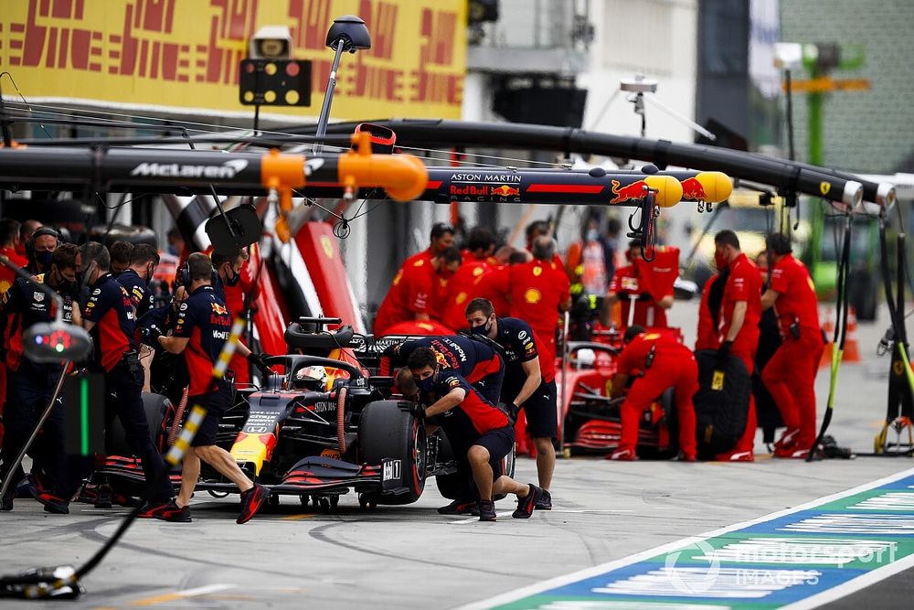 Macaristan'da en hızlı pit stopu yine Red Bull yaptı