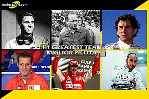 F1 Greatest Team: è Hamilton la prima guida