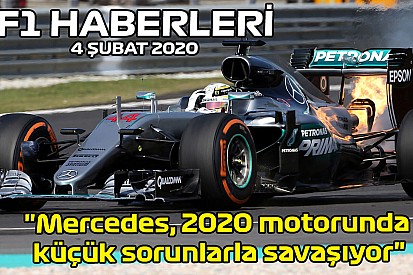 Video: "Mercedes, 2020 motorunda küçük sorunlarla savaşıyor" - 4 Şubat Salı F1 ve Motor Sporları Haberleri
